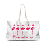 Tipsy Flamingo Weekender Bag