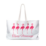 Tipsy Flamingo Weekender Bag