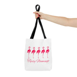Tipsy Flamingo Tote Bag