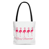 Tipsy Flamingo Tote Bag