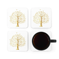 “Golden Tree” Coaster Set