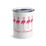 Tipsy Flamingo 10oz Tumbler