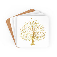 “Golden Tree” Coaster Set