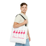 Tipsy Flamingo Tote Bag
