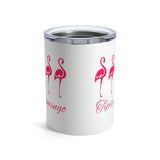 Tipsy Flamingo 10oz Tumbler