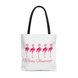 Tipsy Flamingo Tote Bag