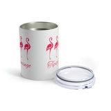 Tipsy Flamingo 10oz Tumbler