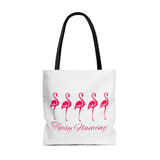 Tipsy Flamingo Tote Bag