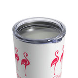 Tipsy Flamingo 10oz Tumbler