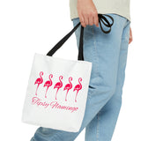 Tipsy Flamingo Tote Bag
